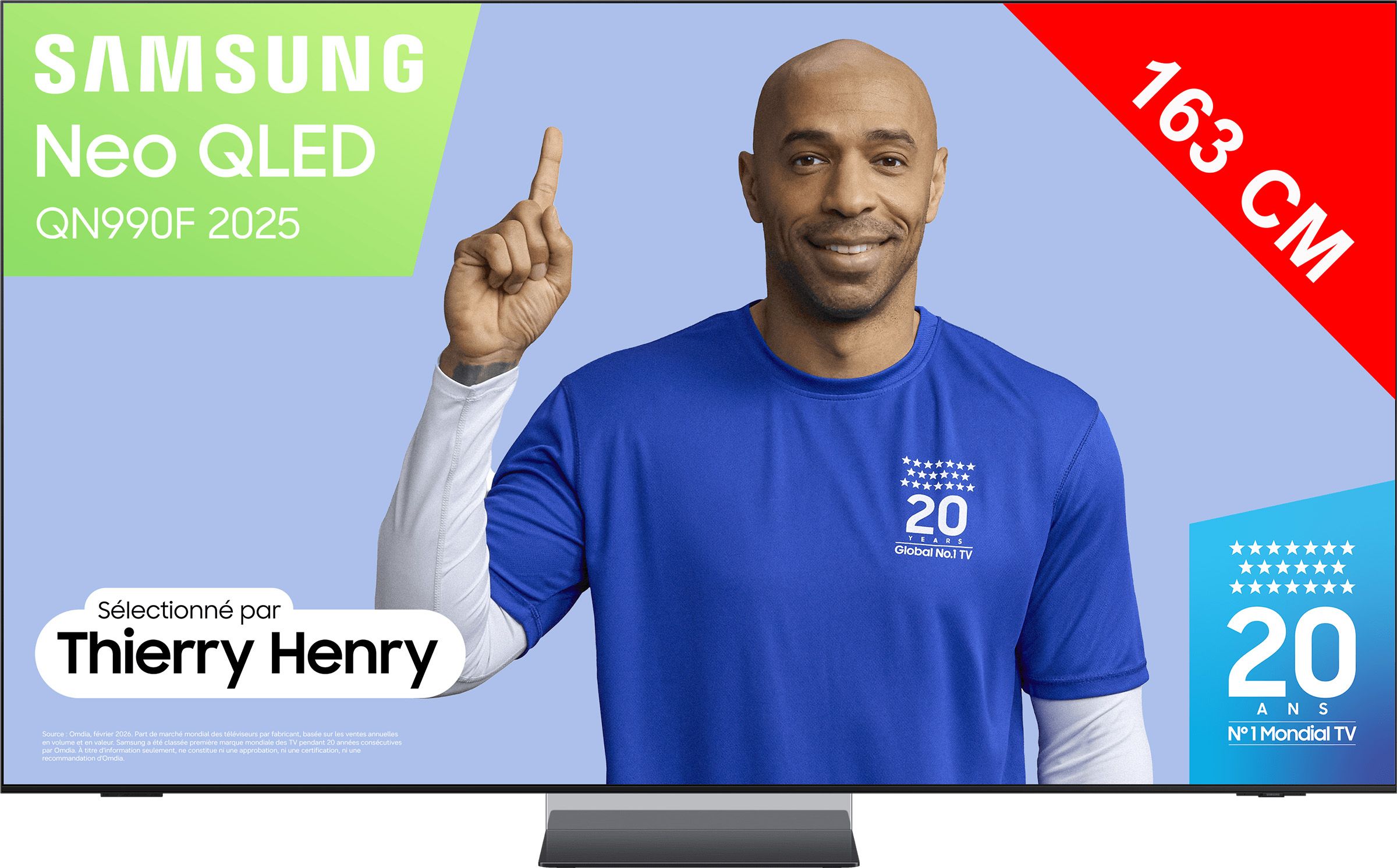 TV Neo QLED 8K 163 cm SAMSUNG 65'' 8K 240Hz Noir TQ65QN990F