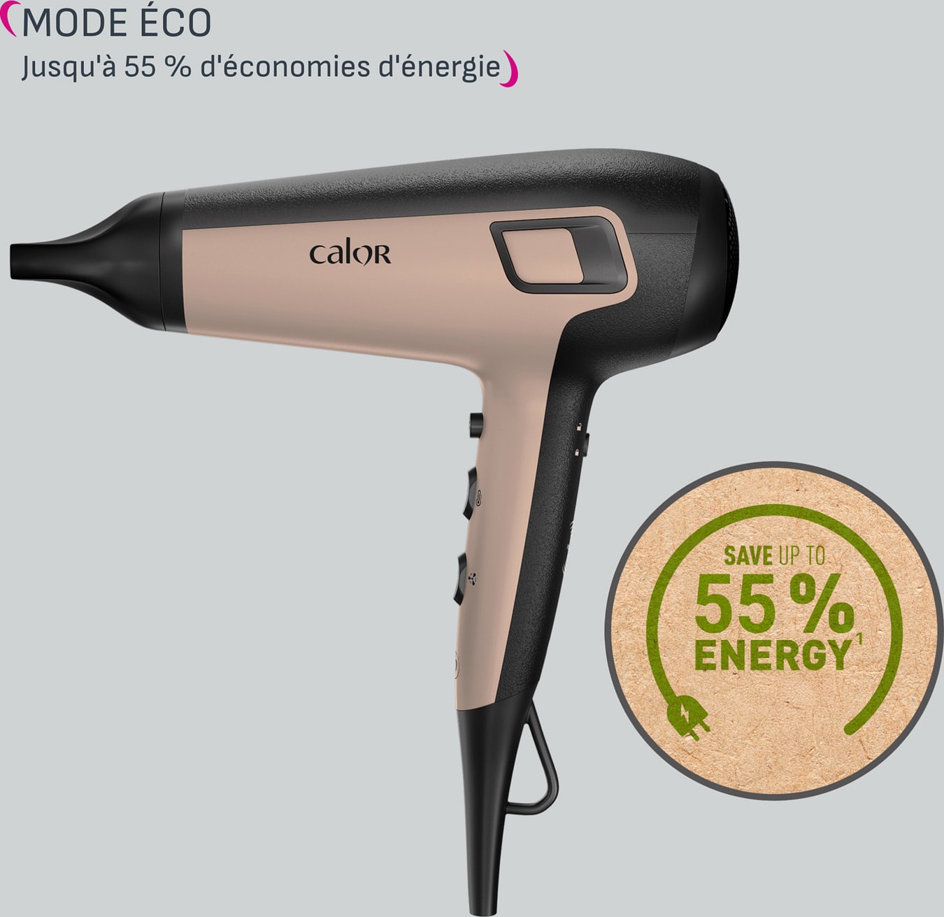 Sèche-cheveux SEB 2100W Noir - CV5E30C0