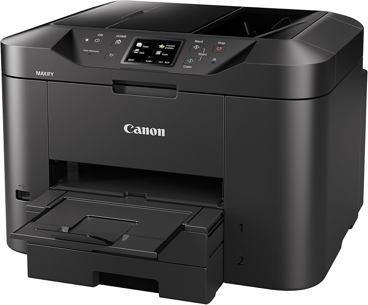 Imprimante multifonction jet d'encre CANON Cartouches XL Recto-Verso Wi-Fi Noir - MB2750