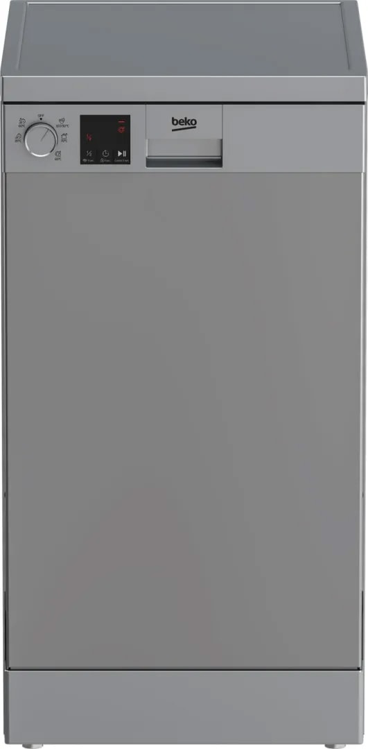 Lave vaisselle 45 cm BEKO 10 couverts 49dB Gris DVS05030S