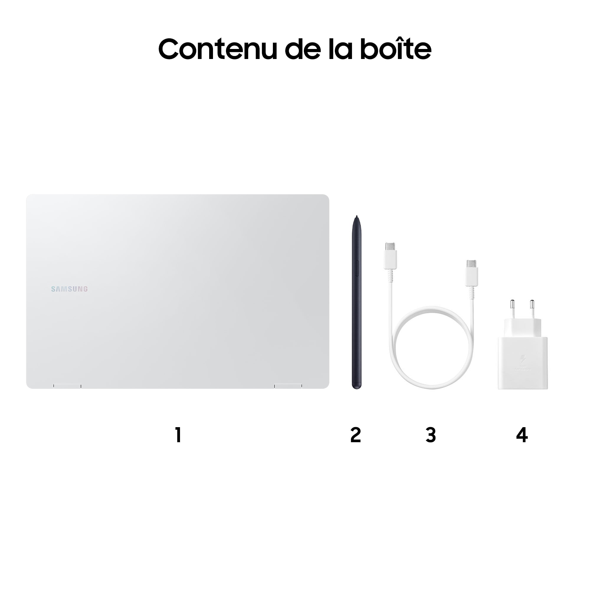 Ordinateur portable tactile SAMSUNG  - NP750QGK-KS1FR