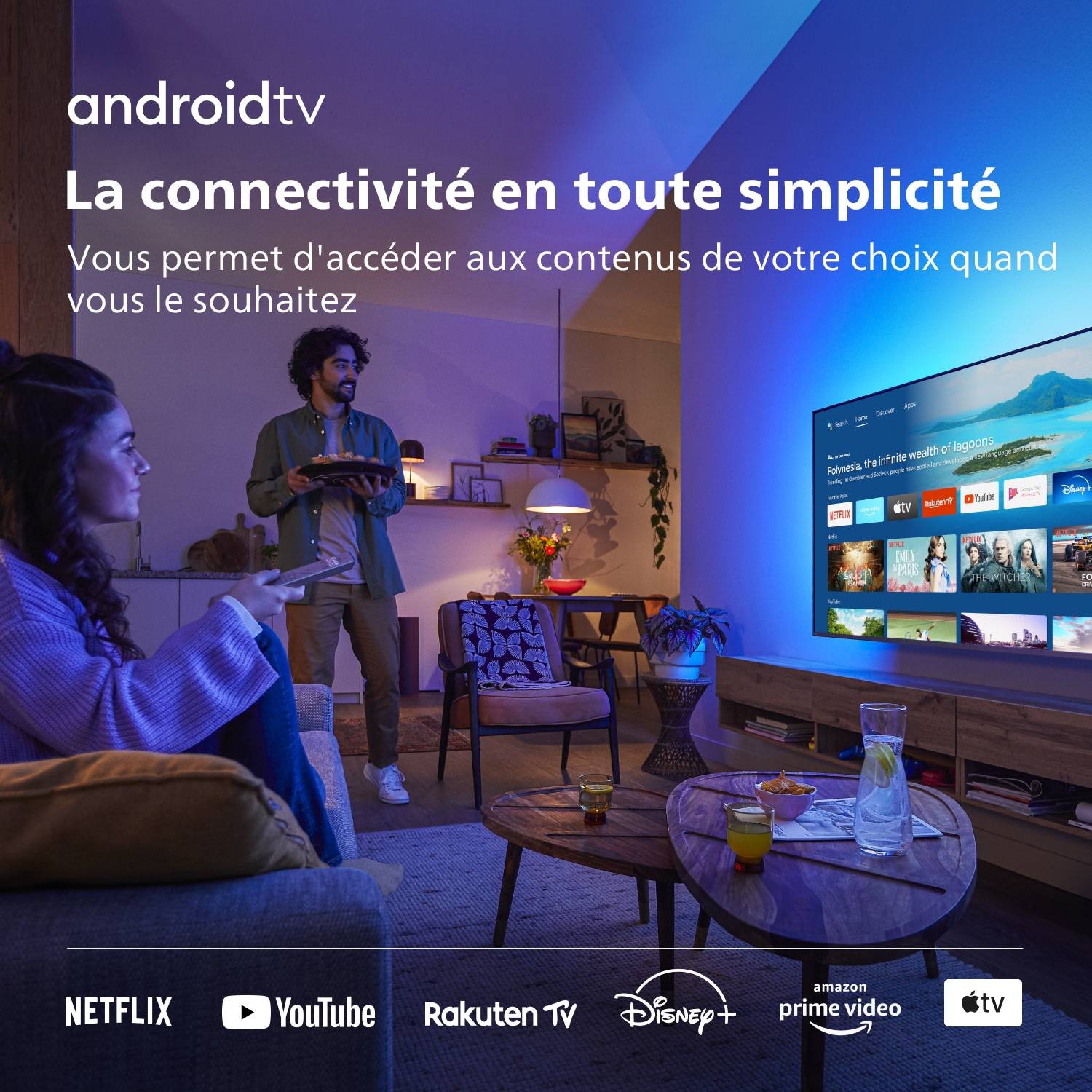 PHILIPS TV LED 4K 126 cm 50PUS8887/12