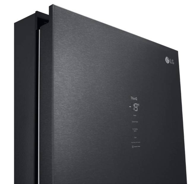 LG Congélateur armoire Total No Frost 324L Noir - GFM61MCCSD
