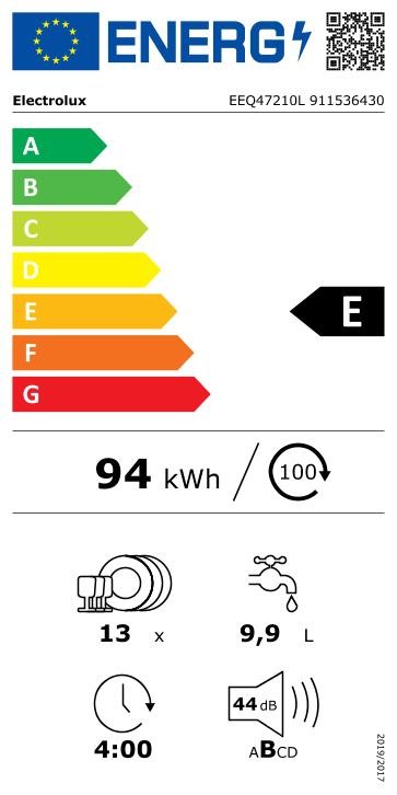 ELECTROLUX Lave vaisselle tout integrable 60 cm Série 600 QuickSelect 13 couverts