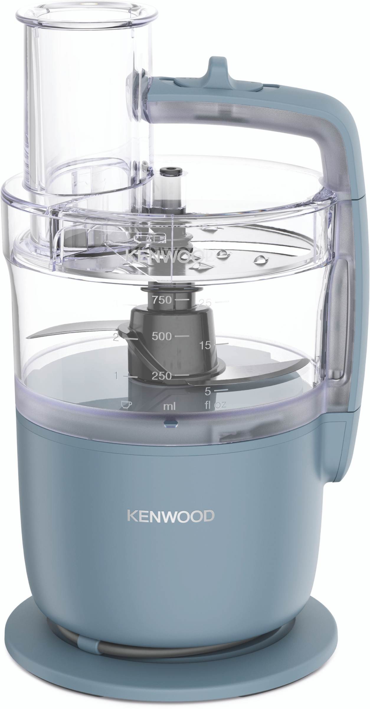 KENWOOD Robot culinaire MultiPro Go 650W 1.3L Gris Bleu - FDP22130GY