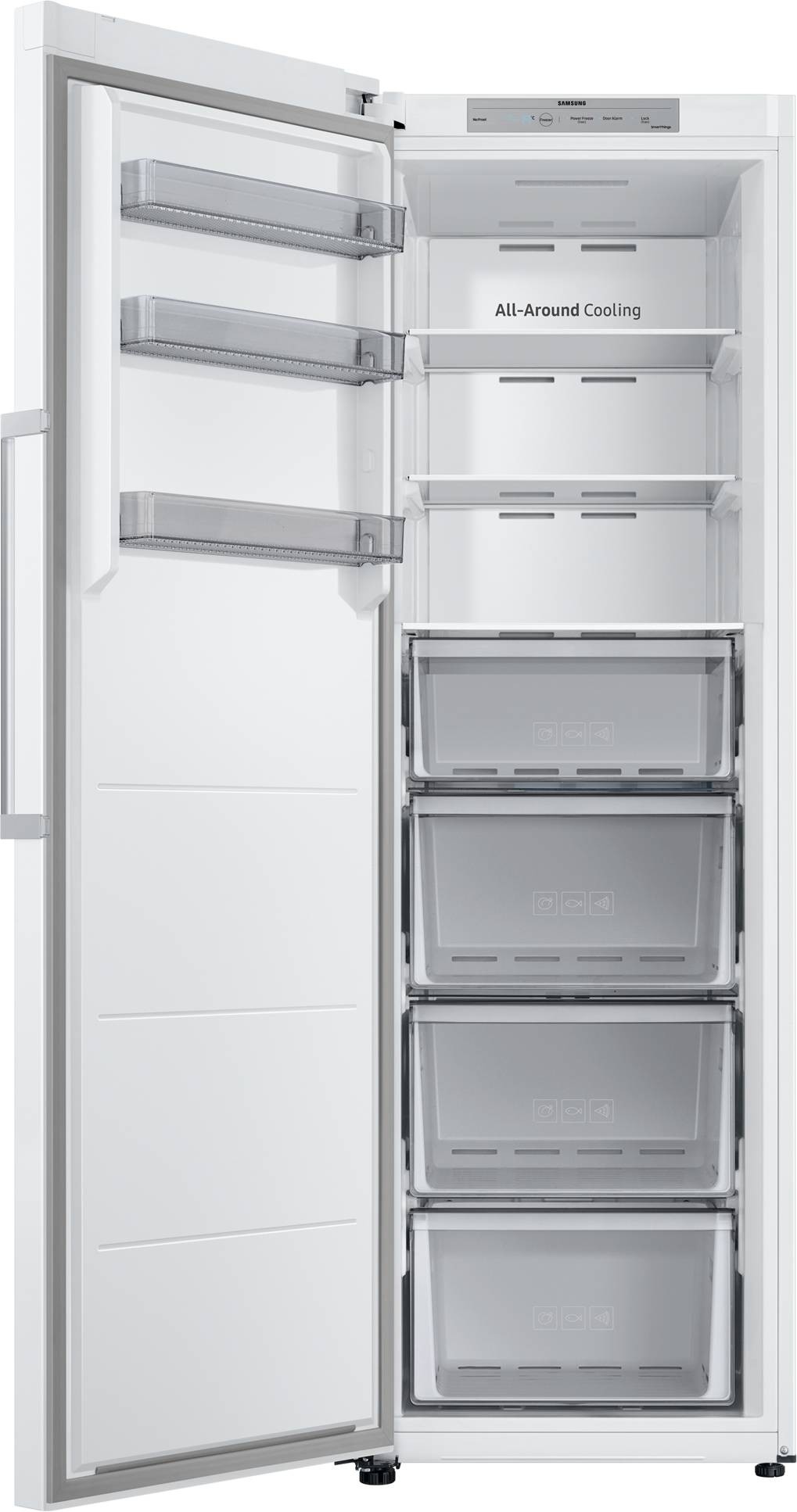 SAMSUNG Congélateur armoire Froid Ventilé 323L Blanc - RZ32C7AEEWW