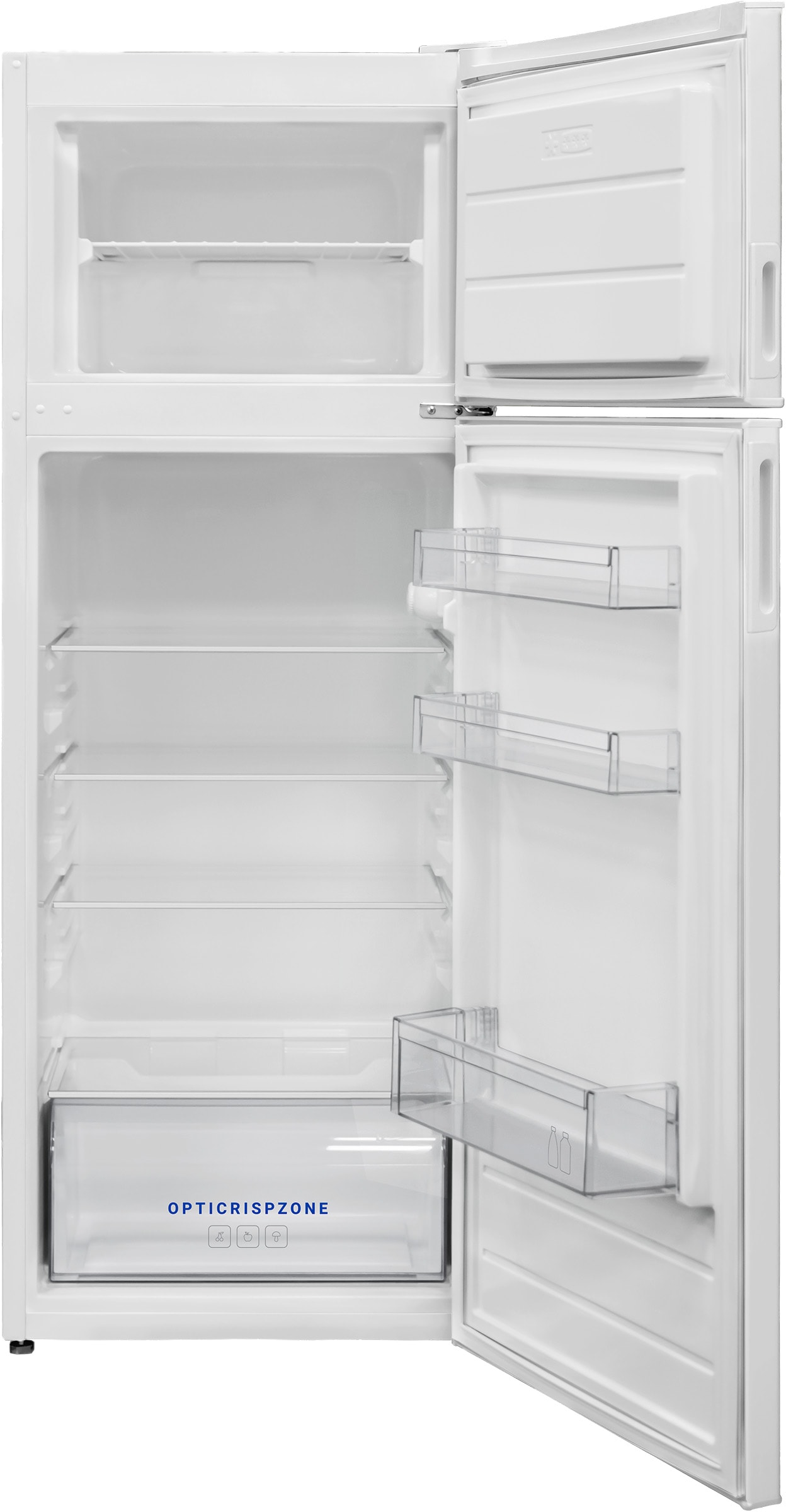Réfrigérateur congélateur haut DAEWOO Froid statique,  Odour Free, 213L, Blanc - CTL0263EWMA0