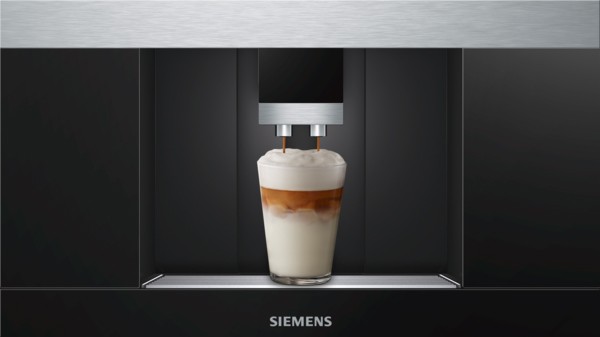 Expresso encastrable SIEMENS automatique iQ700 Home Connect Inox - CT636LES6