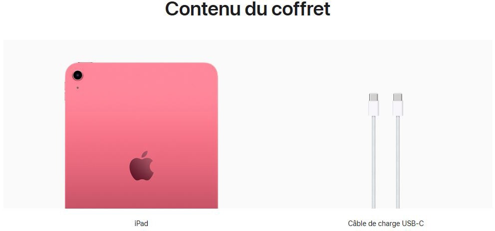 iPad APPLE 11'' Wi-Fi 128Go Rose - IPAD11-MD4E4TY