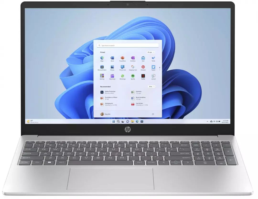 PC portable 15 pouces HP 15.6'' Core 5 16Go 512Go Argent 15-FD1012NF