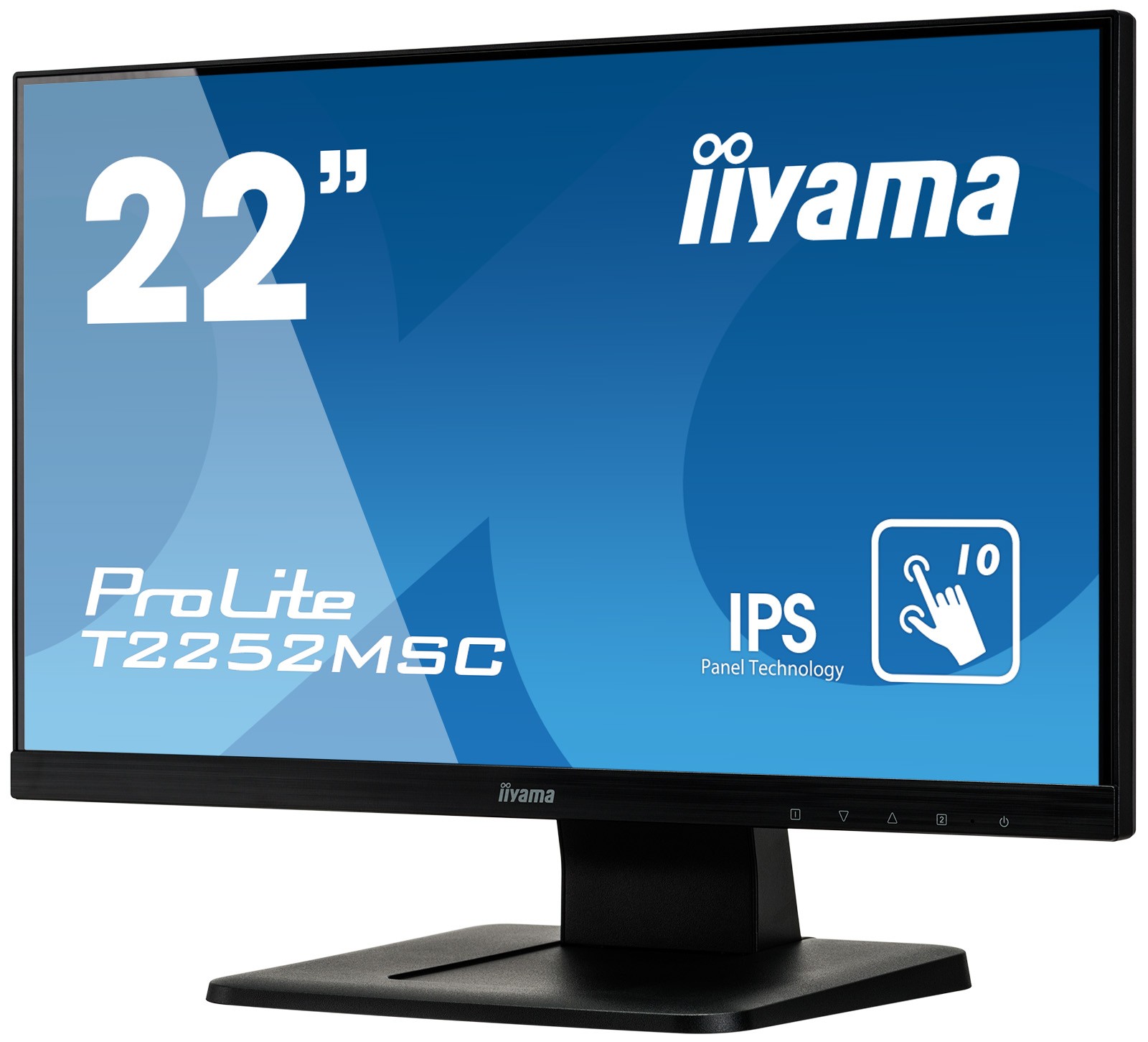 IIYAMA Ecran 22 pouces Full HD T2252MSC-B1