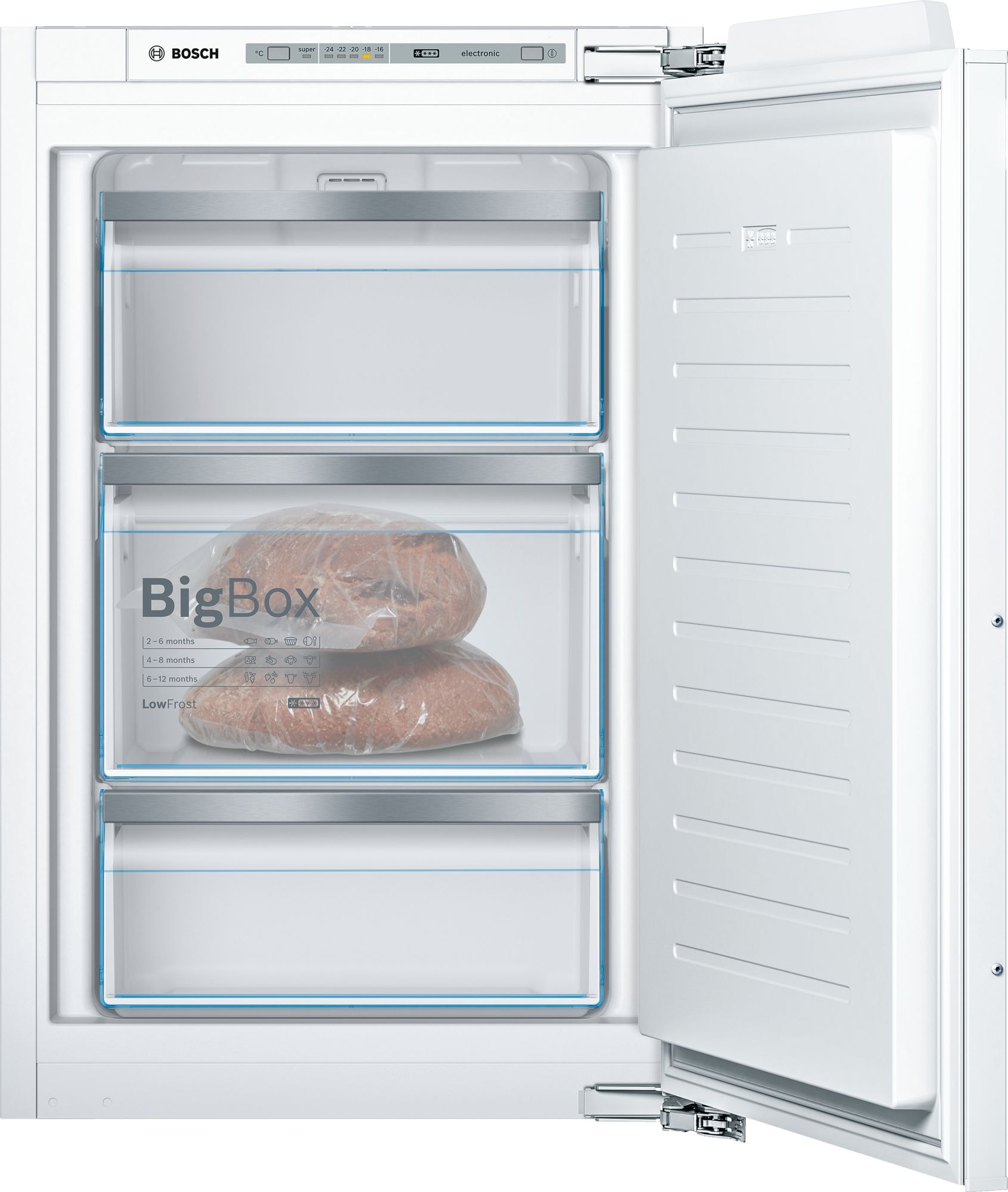 Congélateur encastrable top BOSCH 97L Low Frost Blanc GIV21AFE0
