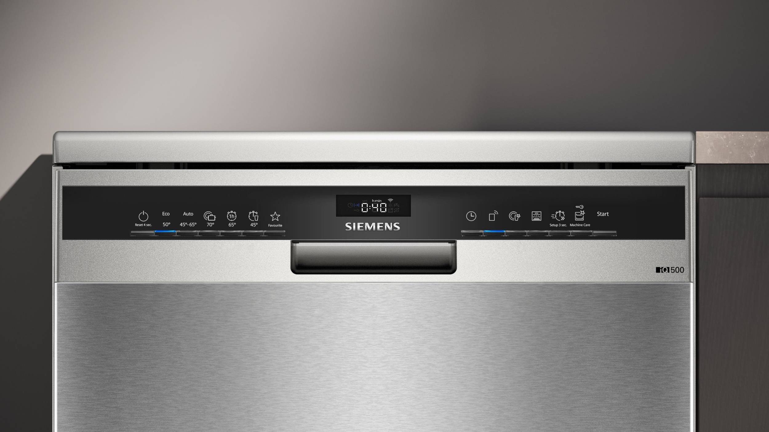 SIEMENS Lave vaisselle 60 cm iQ500 Home Connect 14 couverts - SN25ZI08CE
