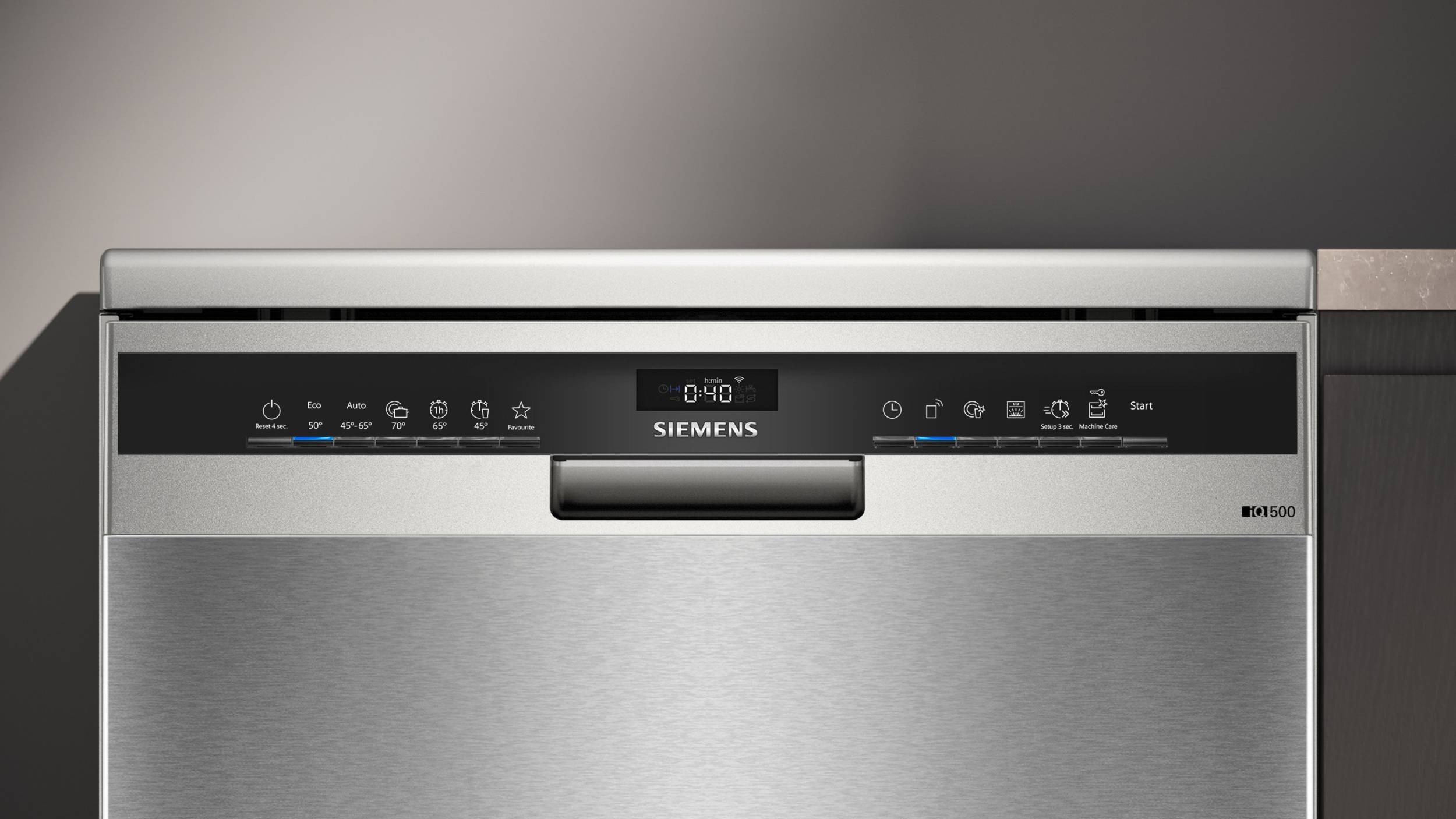 Lave vaisselle 60 cm SIEMENS iQ500 Home Connect 14 couverts - SN25ZI08CE Lave vaisselle 60 cm SIEMENS iQ500 Home Connect 14 couverts - SN25ZI08CE