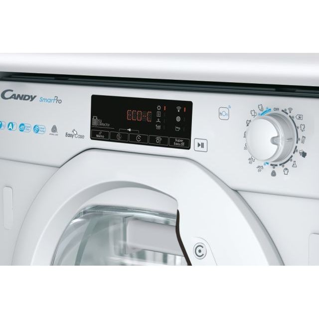 Sèche linge encastrable CANDY Port XXL WiFi 7kg - BCTDH7A1TE-S Sèche linge encastrable CANDY Port XXL WiFi 7kg - BCTDH7A1TE-S