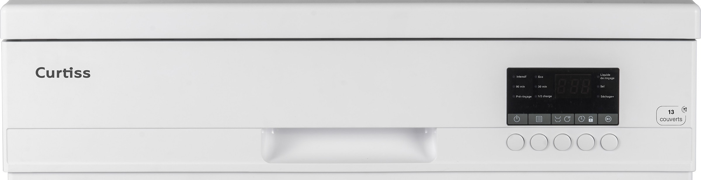 Lave vaisselle 60 cm CURTISS 13 couverts Blanc - GLV13C47W