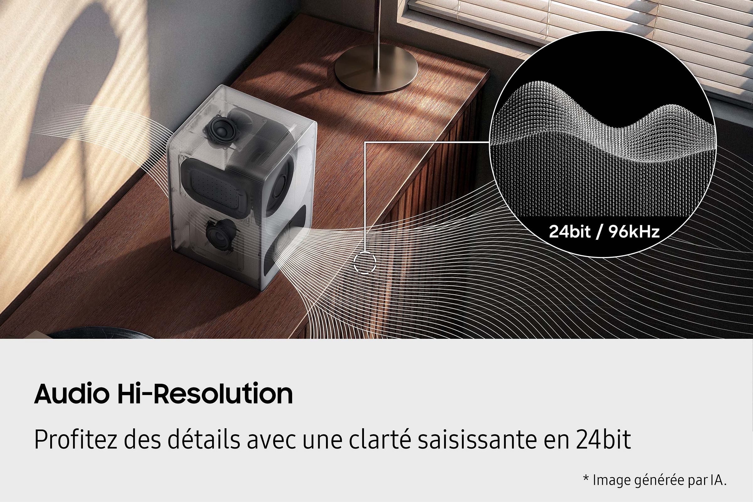 Enceinte Connectée Intelligente SAMSUNG  - HW-LS71H