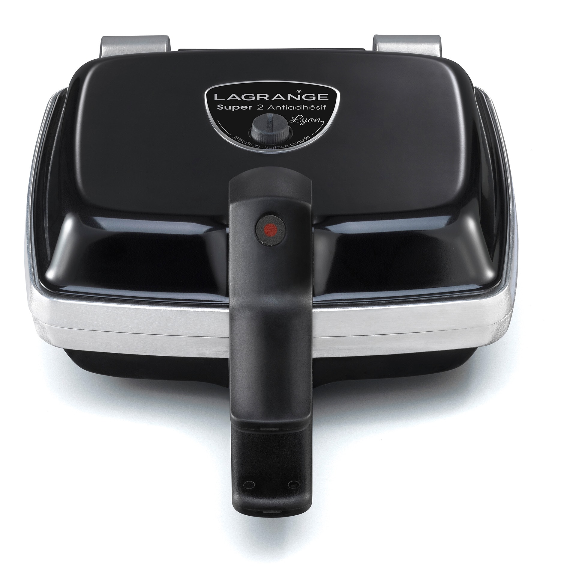 Gaufrier LAGRANGE Réversible 1000W Noir 039126