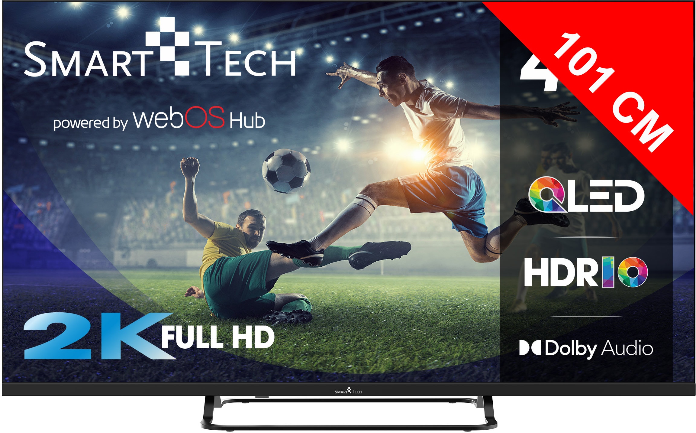 TV QLED 101 cm SMART TECH  40QW01V