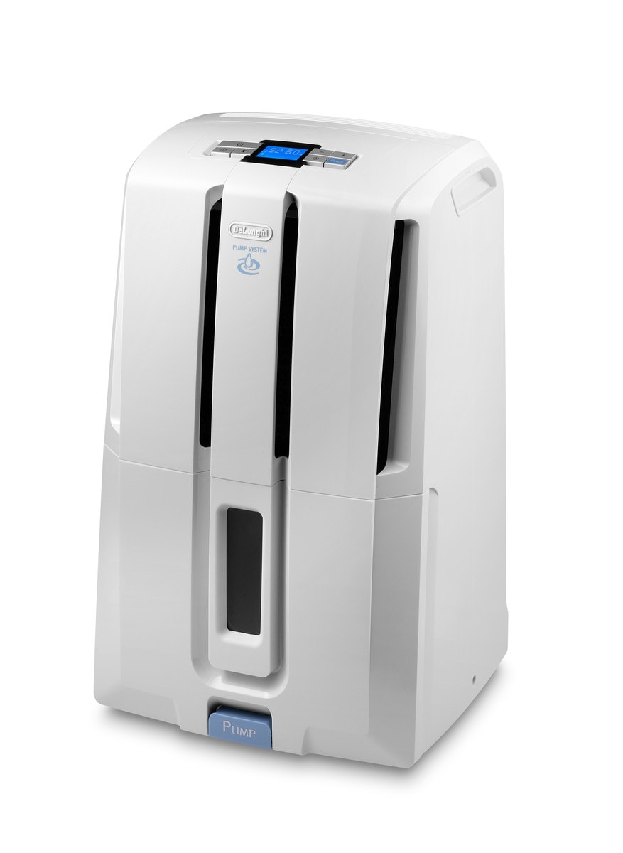 Déshumidificateur DELONGHI 30L/24h 75m2 Blanc - DD230P