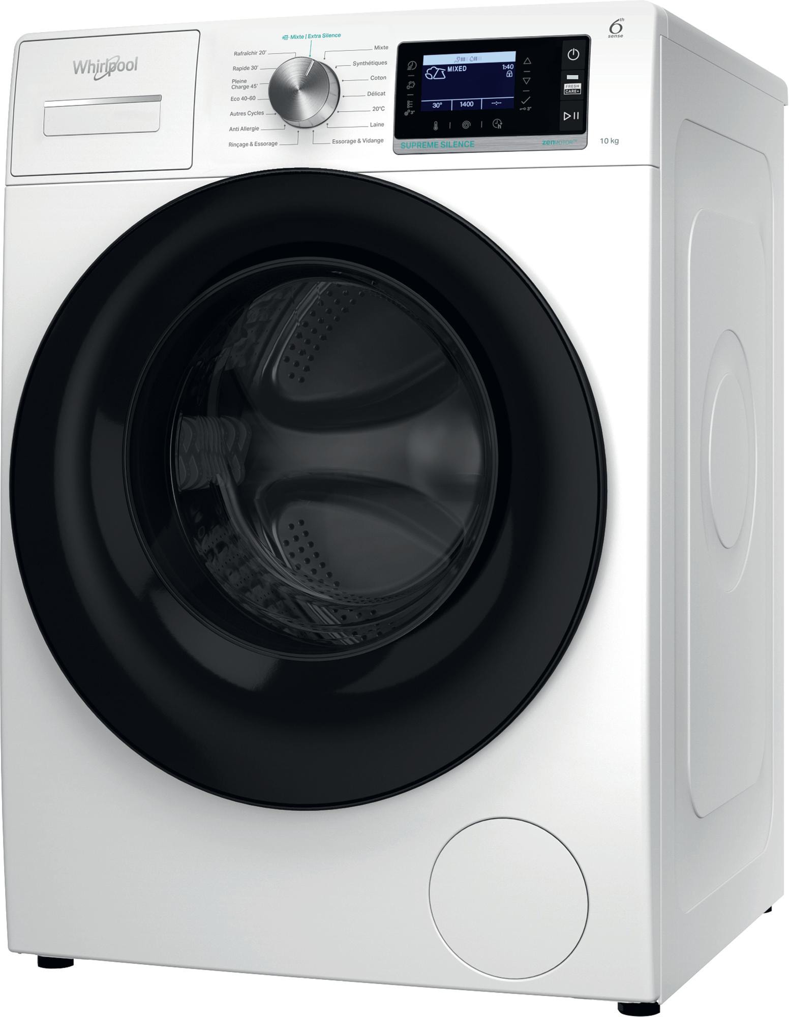 Lave linge Frontal WHIRLPOOL - W608FR Lave linge Frontal WHIRLPOOL - W608FR