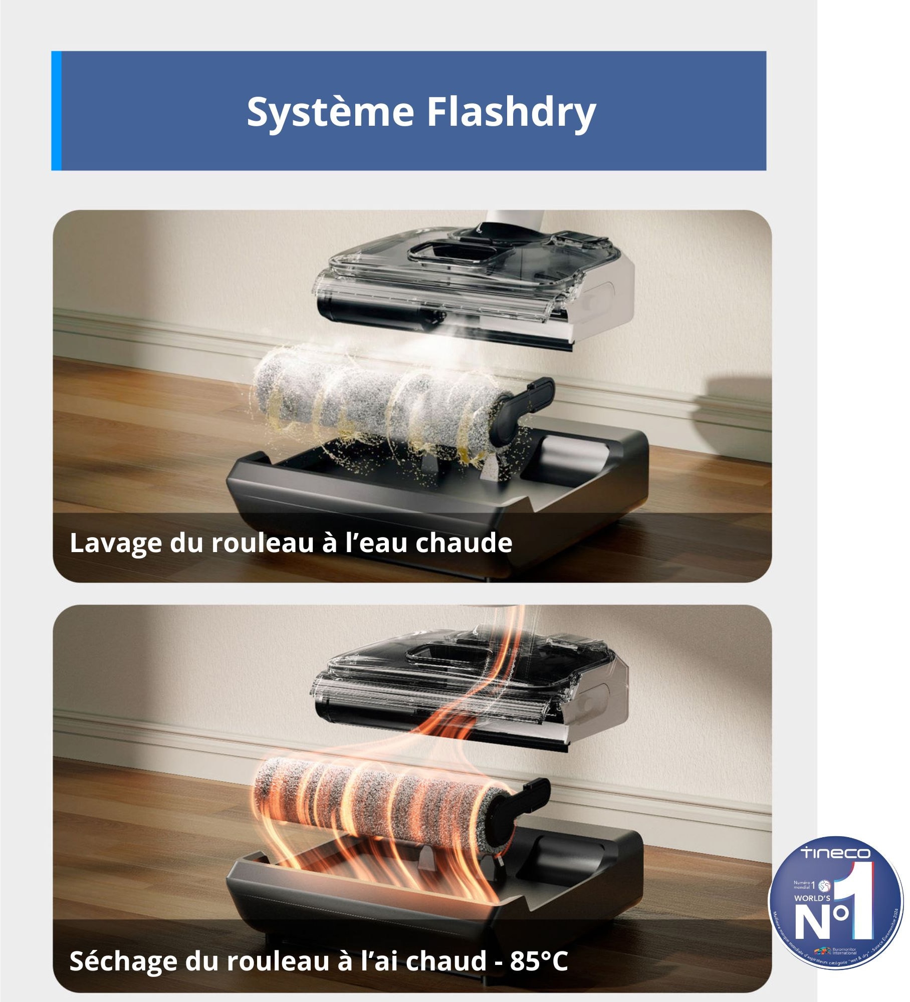Aspirateur laveur TINECO - FLOORONE-S6SWITCH Aspirateur laveur TINECO - FLOORONE-S6SWITCH