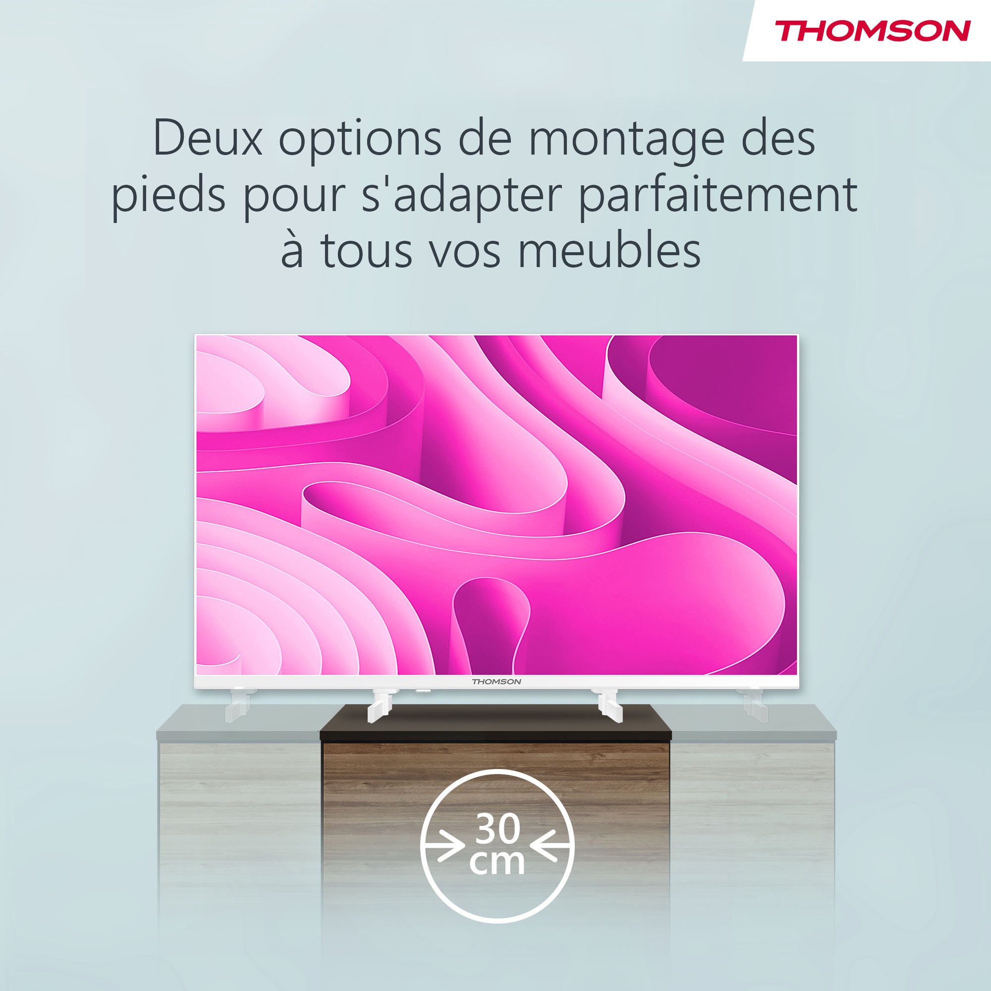THOMSON TV LCD 60 cm 60 Hz Android TV 24" - 24HA2S13CW