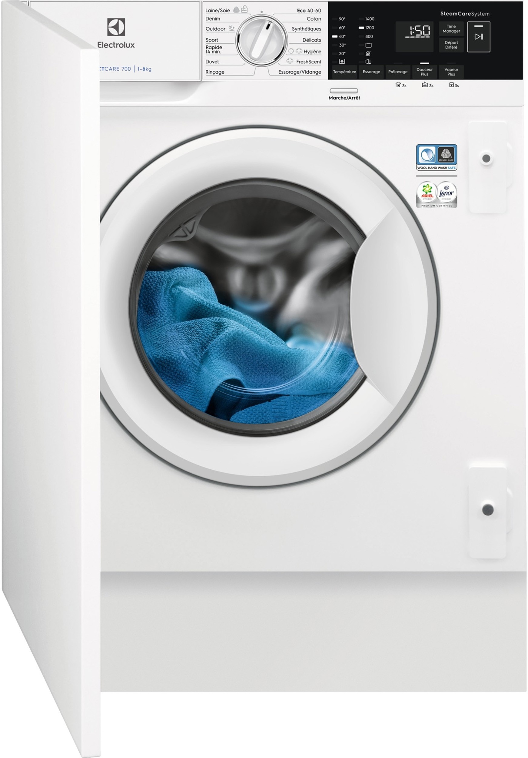 Lave linge encastrable ELECTROLUX - EW7F1482BI Lave linge encastrable ELECTROLUX - EW7F1482BI