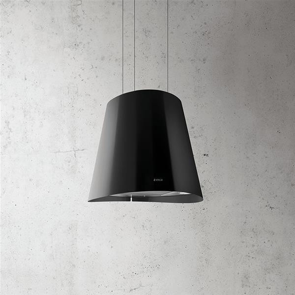 Hotte decorative ilot ELICA JUNO, 55dB, 50cm, Noir - PRF0071970D