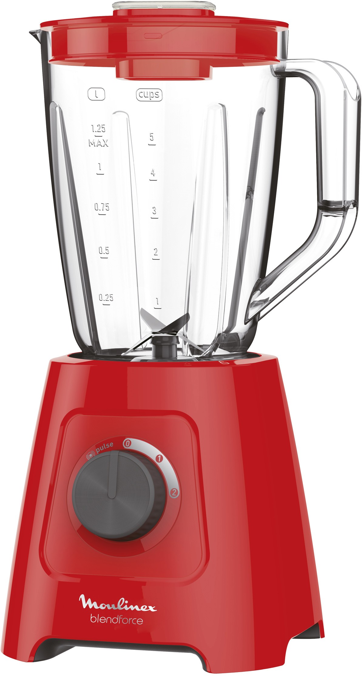 MOULINEX Blender Blendforce 600W Rouge - LM420510