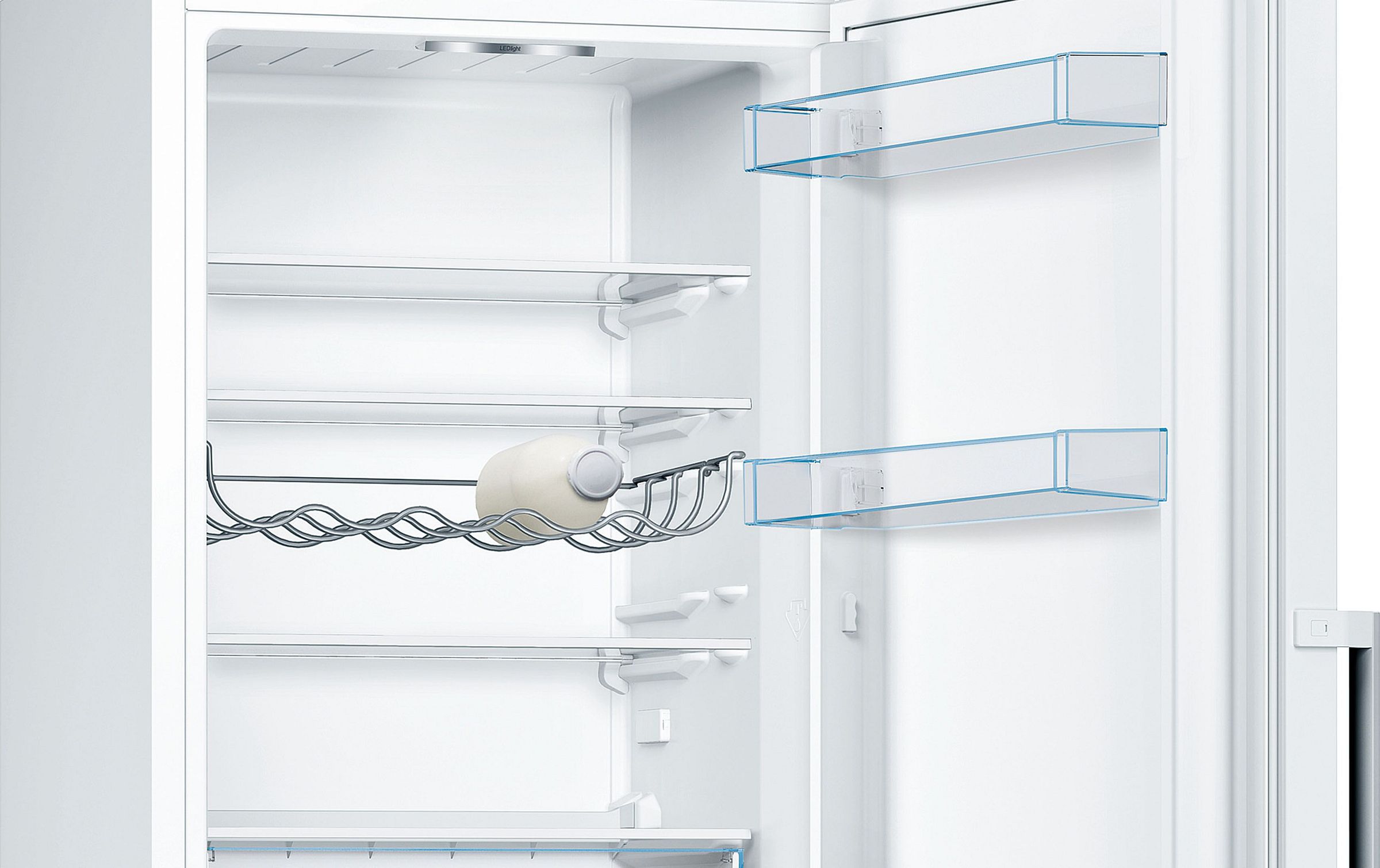 Réfrigérateur congélateur bas BOSCH 289L Froid statique Blanc - KGV33VWEP