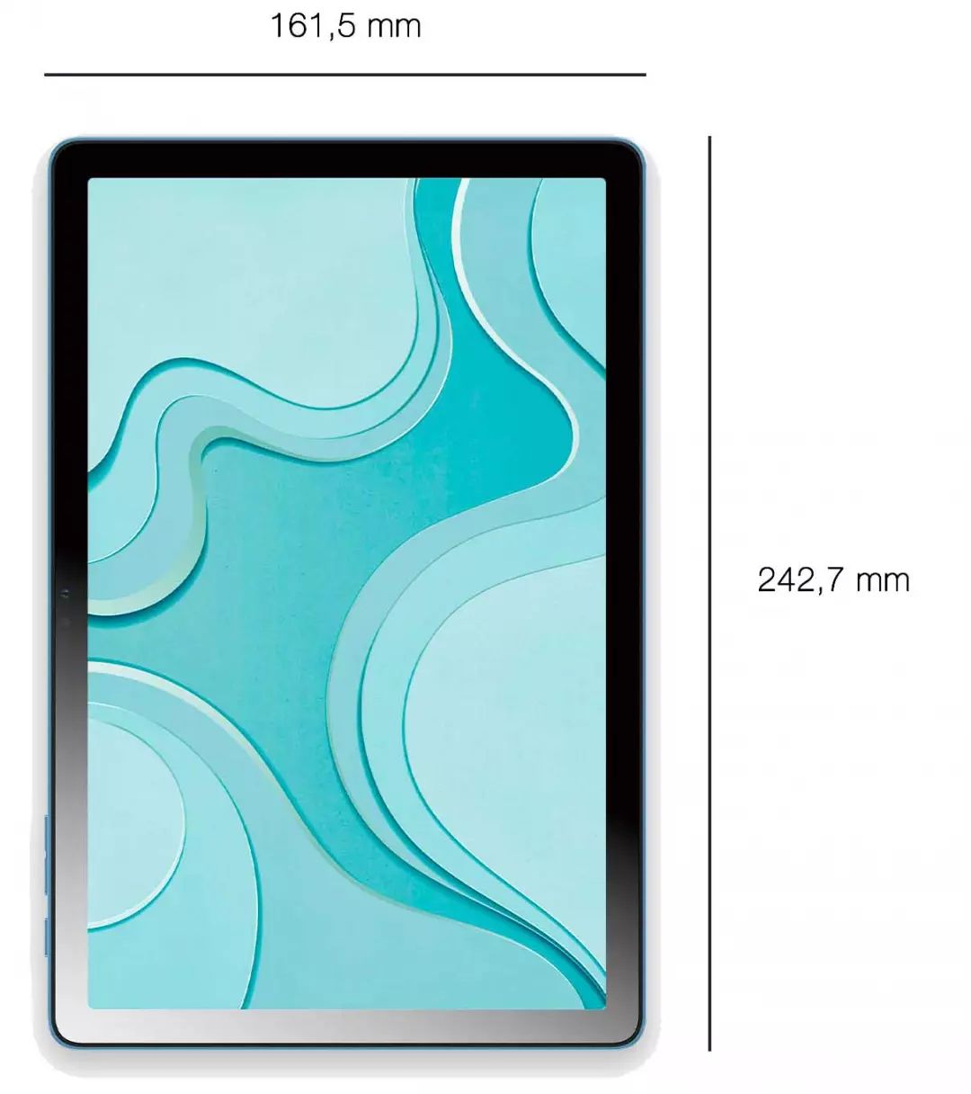 Tablette tactile LOGICOM  - TABFOLD106128GBLEU