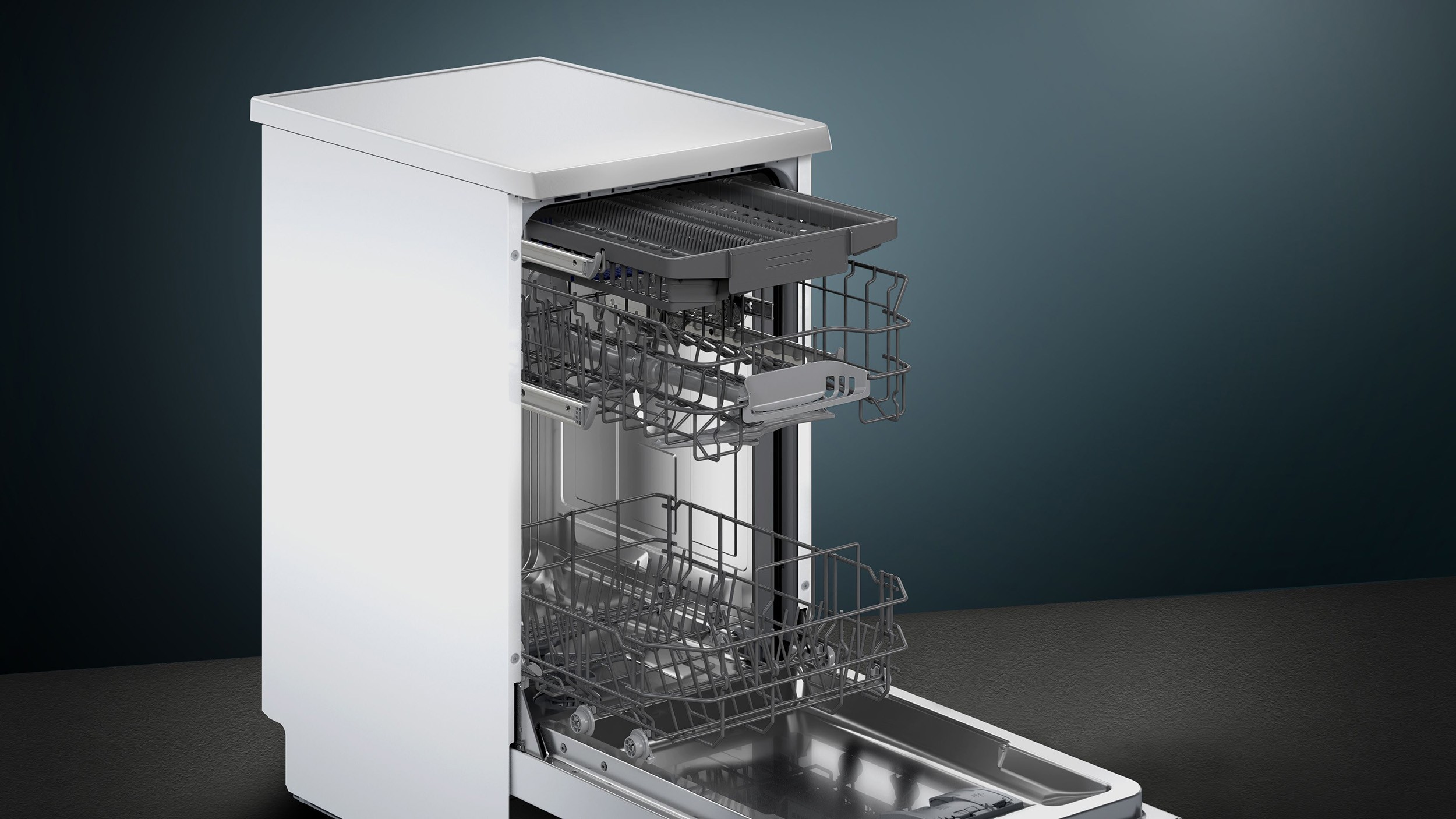SIEMENS Lave vaisselle 45 cm iQ300 Home Connect 10 couverts - SR23HW52ME