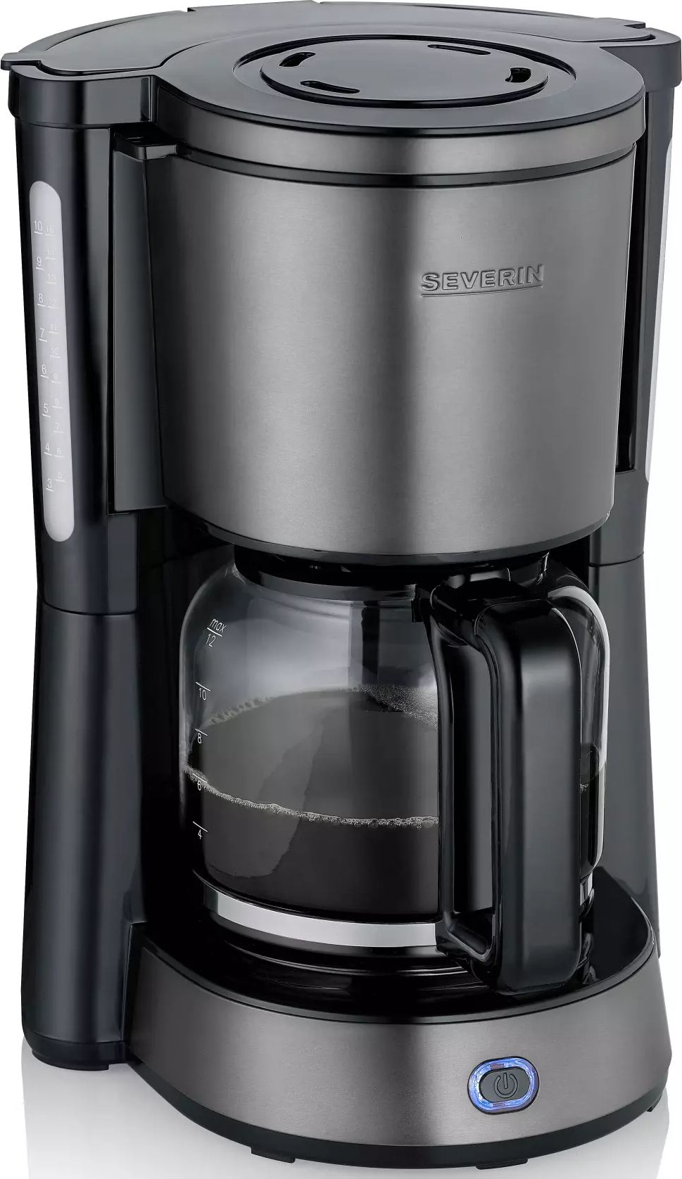 Cafetière SEVERIN 1000W 1.25L 10 tasses Noir - KA9340