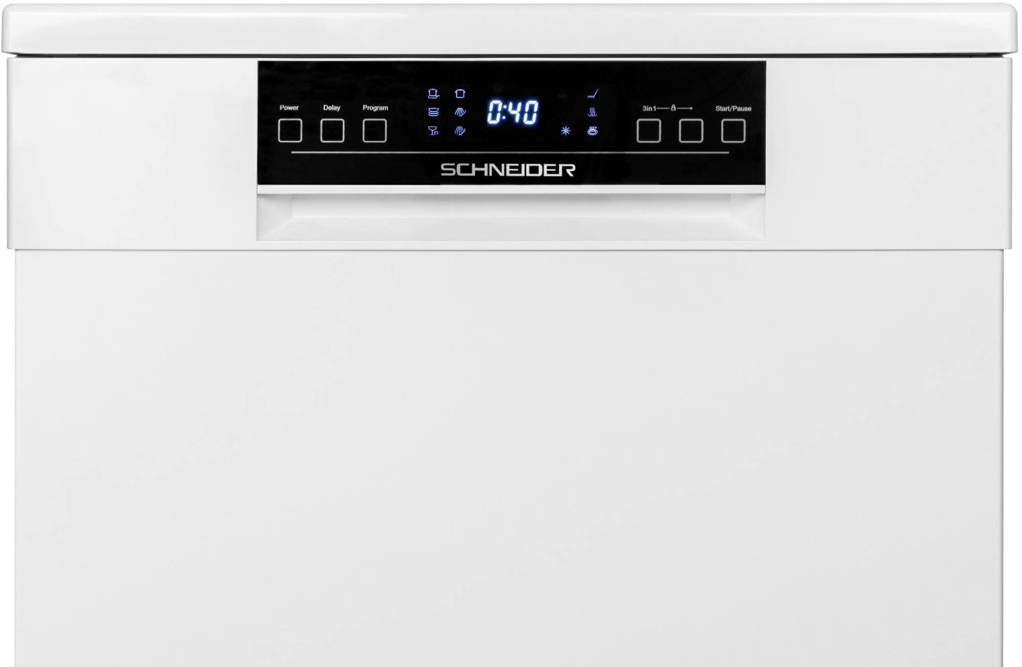 SCHNEIDER Lave vaisselle 60 cm 6 programmes 42 dB 15 couverts - SDW1542BDIW