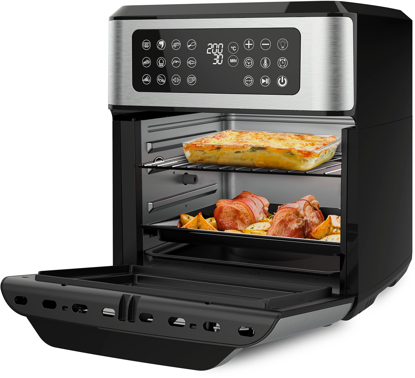 Friteuse à air chaud TAURUS Digital Grill 12L 1800W 12 programmes DIGITALGRILL
