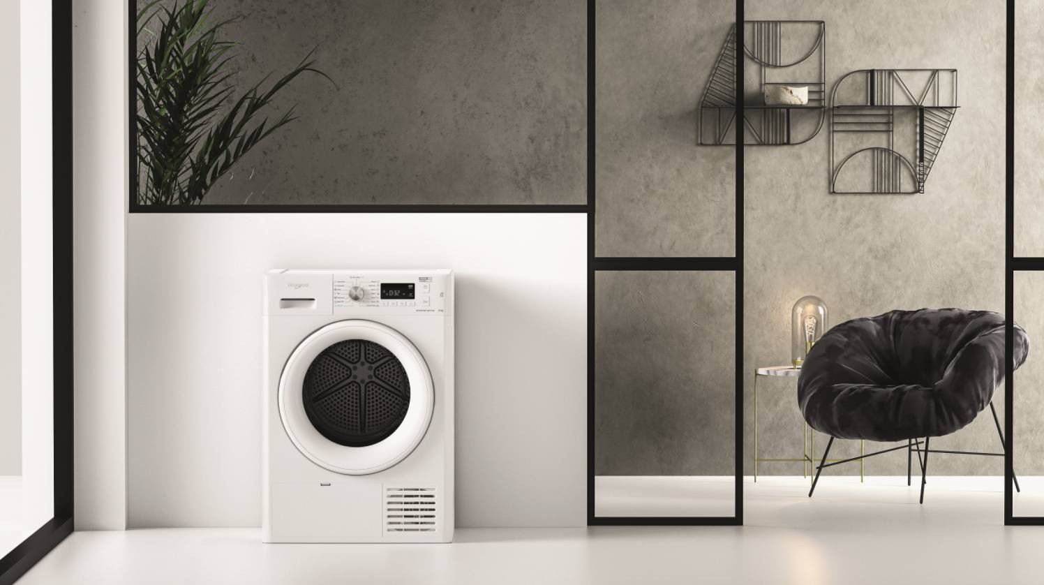 Sèche linge Condensation WHIRLPOOL 6ème sens FreshCare+ 8kg Blanc - FFTCM118XBFR