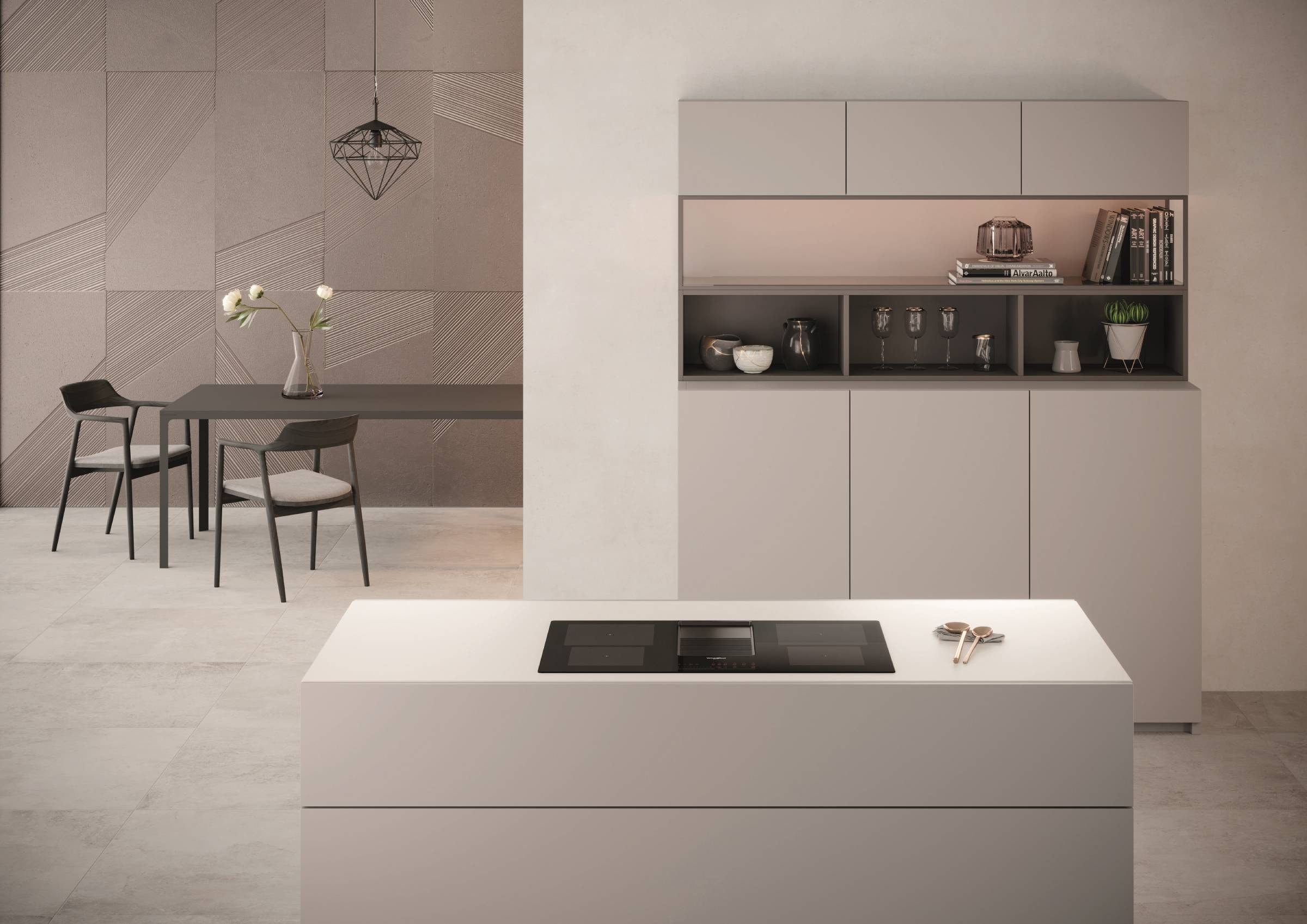 Plaque induction WHIRLPOOL 4 Foyers 83 cm Noir - WVH92KFKIT/1 Plaque induction WHIRLPOOL 4 Foyers 83 cm Noir - WVH92KFKIT/1