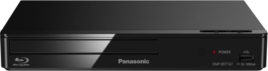 Lecteur Blu-Ray PANASONIC Full HD 3D Apps USB DMPBDT167EF