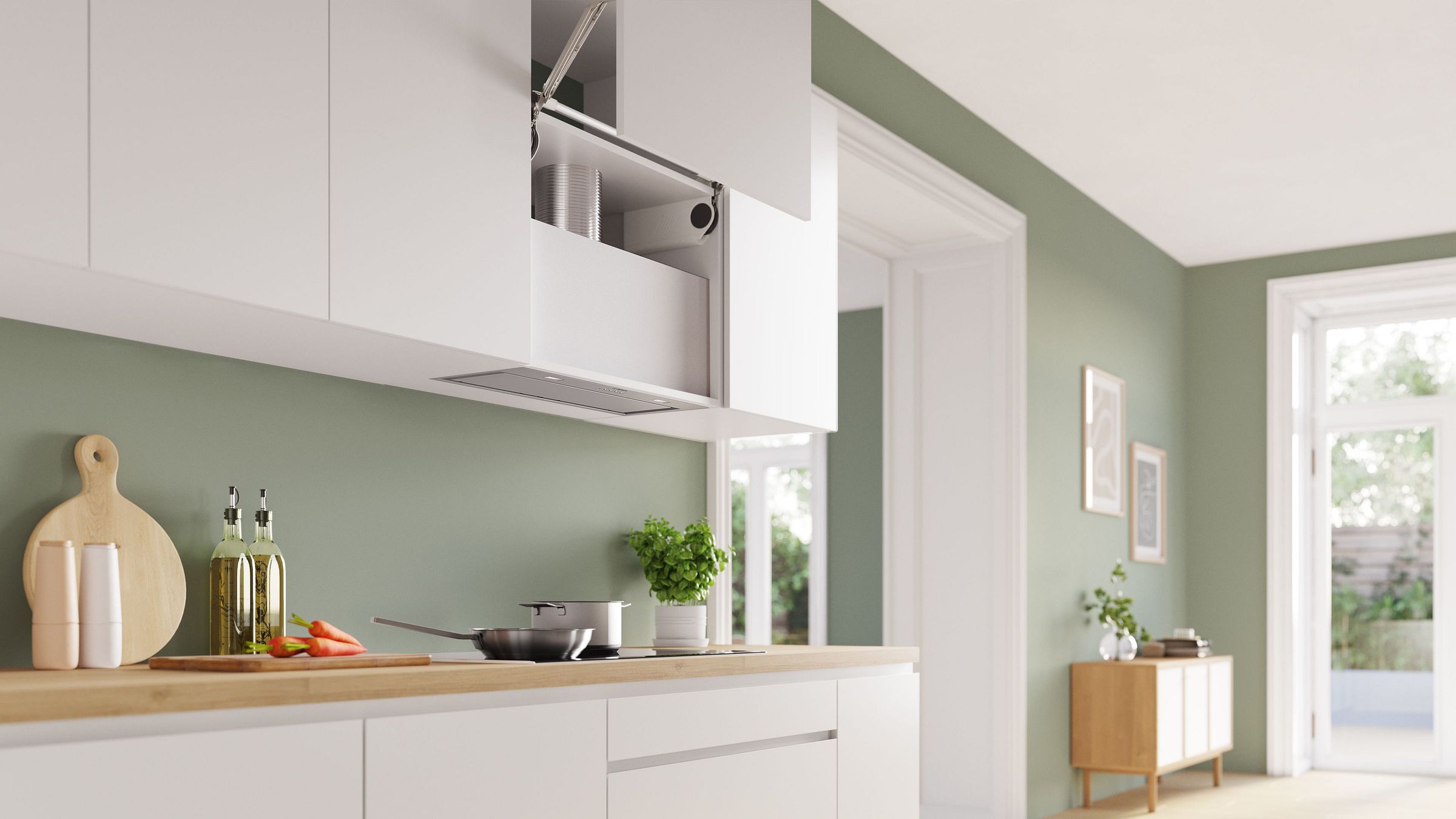 Groupe filtrant BOSCH 70cm 63dB Inox - DLN77AC50