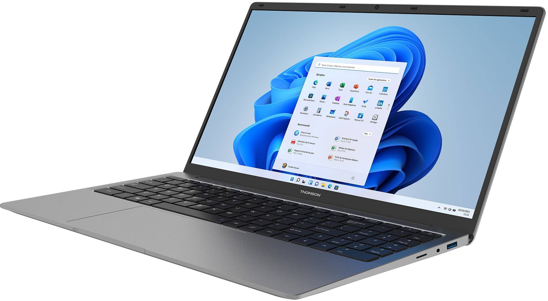 Ordinateur portable THOMSON 15.6" Celeron N4020 4Go RAM 128Go SSD - N15V2C4SL128