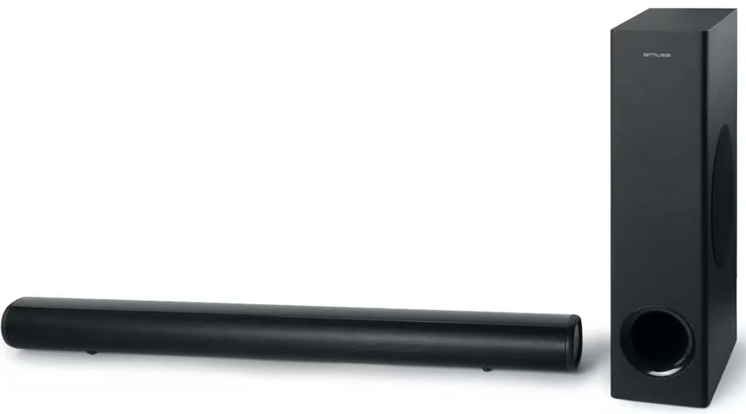 Barre de son MUSE 2.1 Caisson sans fil Noir M1880SBT
