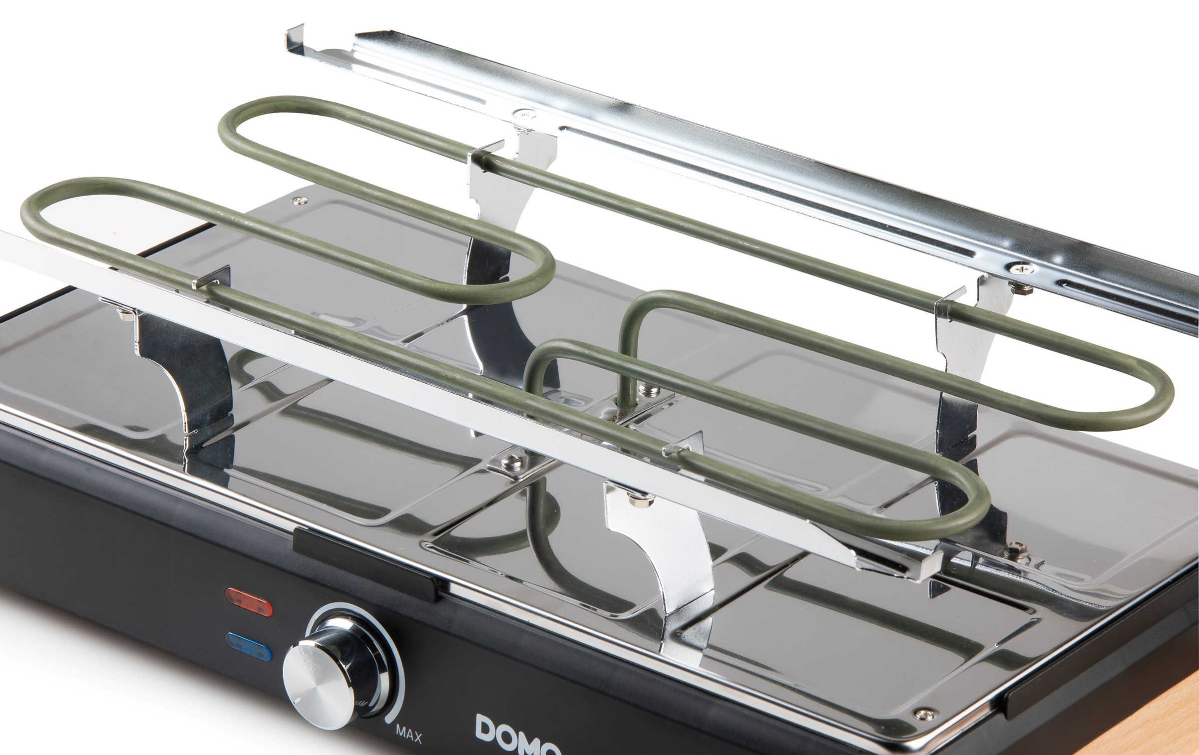 Raclette Multifonction DOMO 8 personnes 1400W Noir - DO9262G