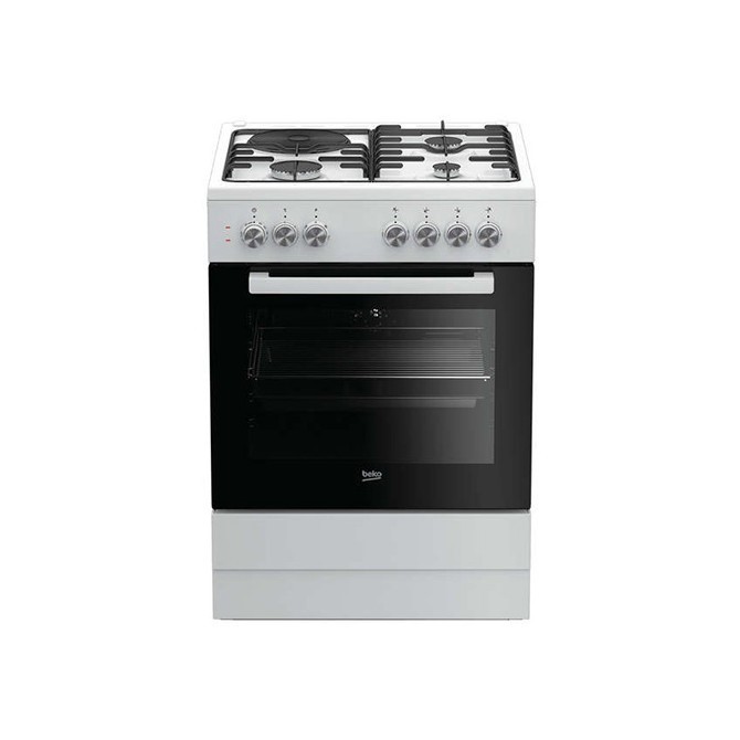 Cuisiniere mixte BEKO  - FSE63120DWCS