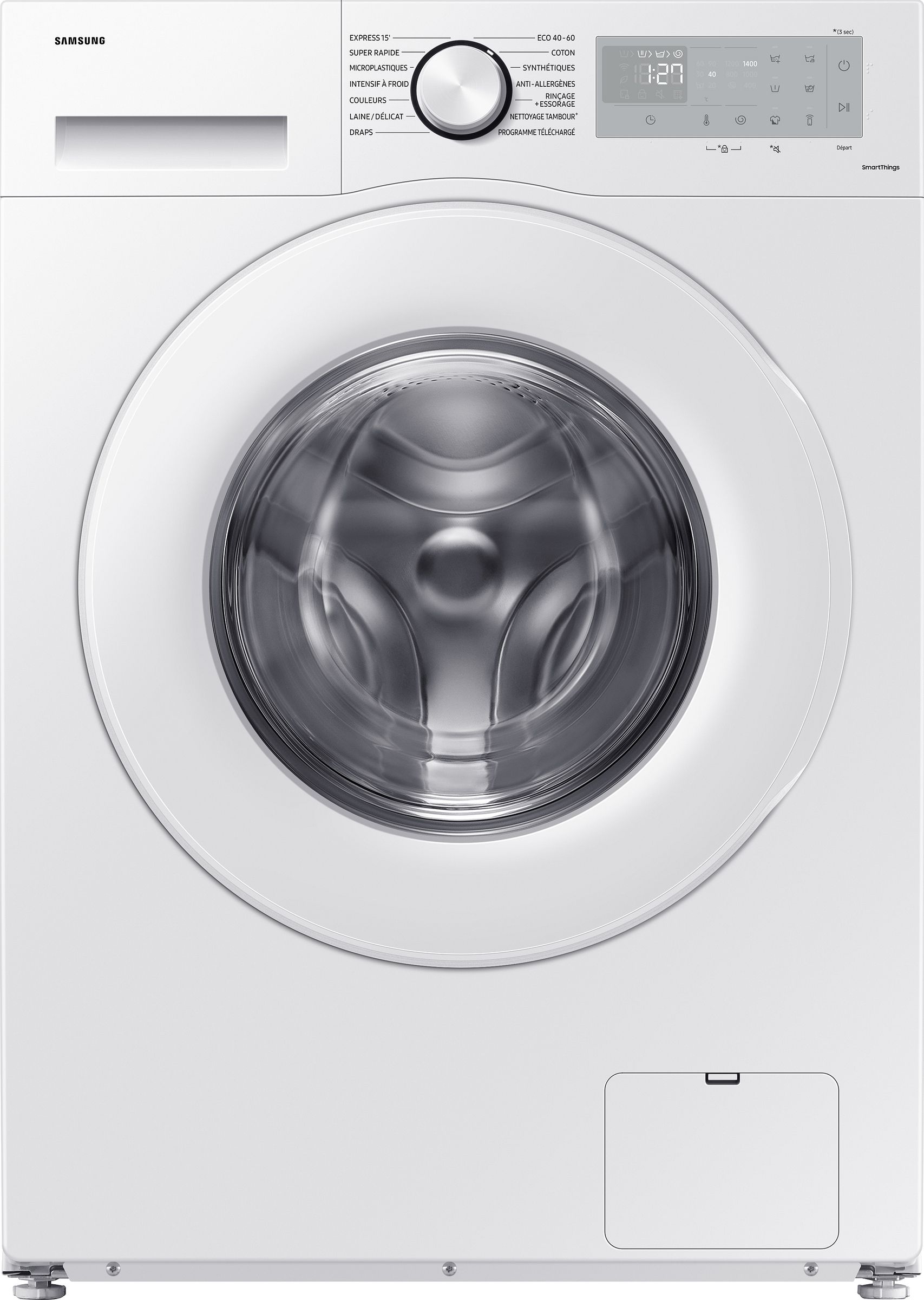 Lave linge Frontal SAMSUNG 11kg 1400trs/min Blanc WW11DG5B25TH
