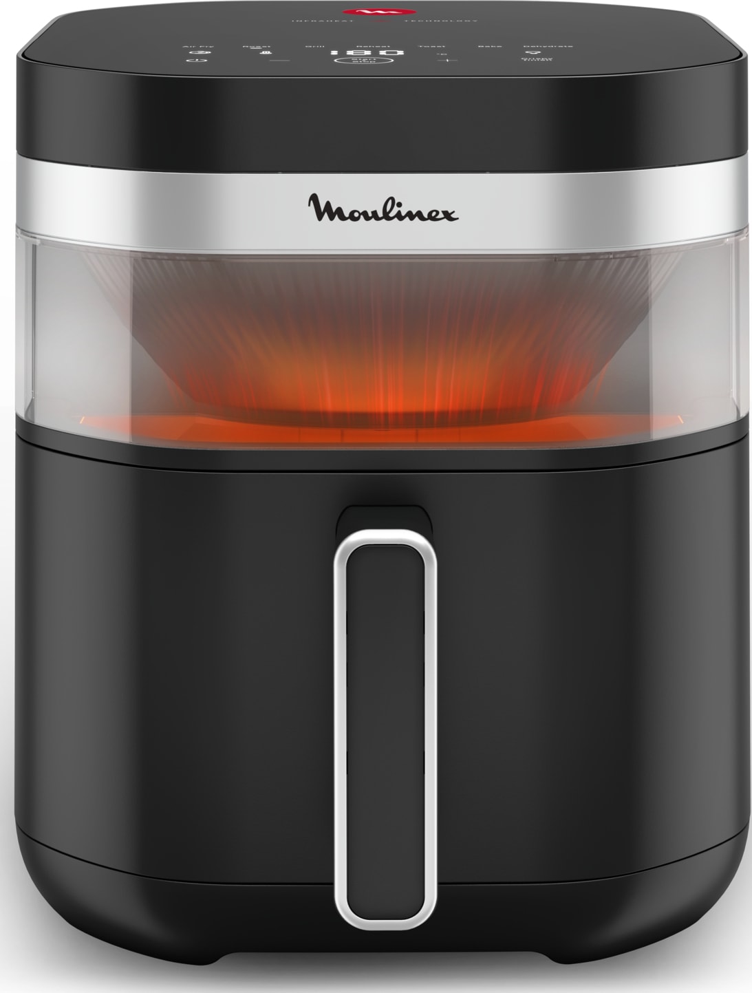 Friteuse à air chaud MOULINEX 7L Infrarouge 2020W Grill Noir EZ8328F0