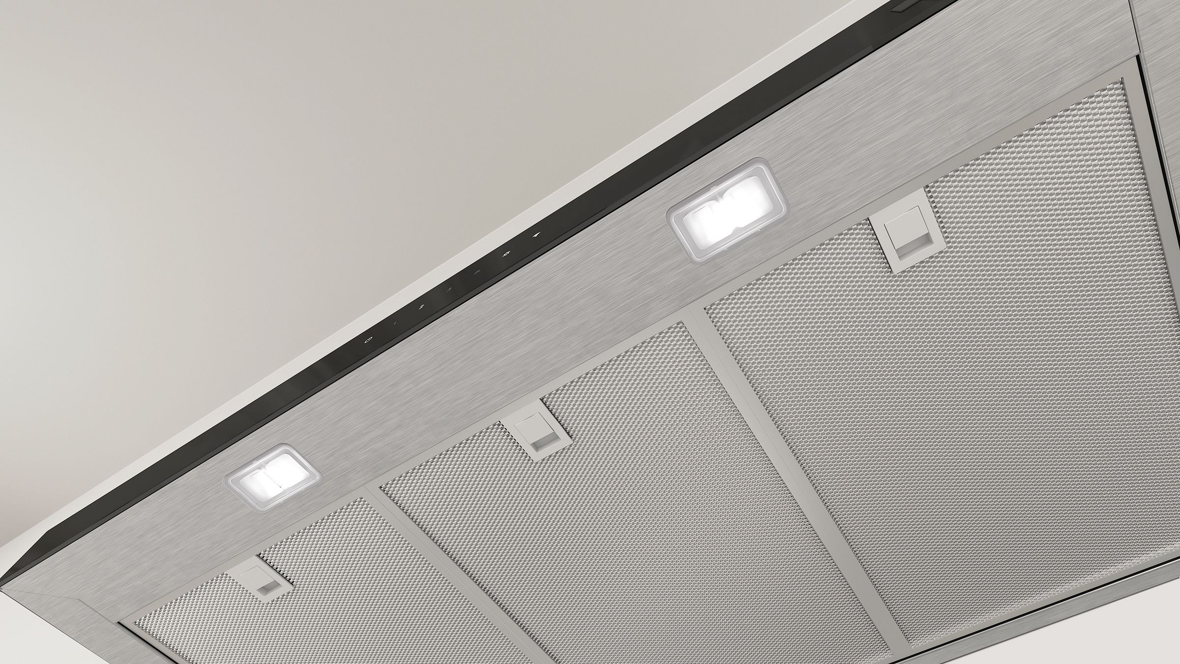 Hotte decorative murale BOSCH 90cm 56dB Inox - DWB97DN30