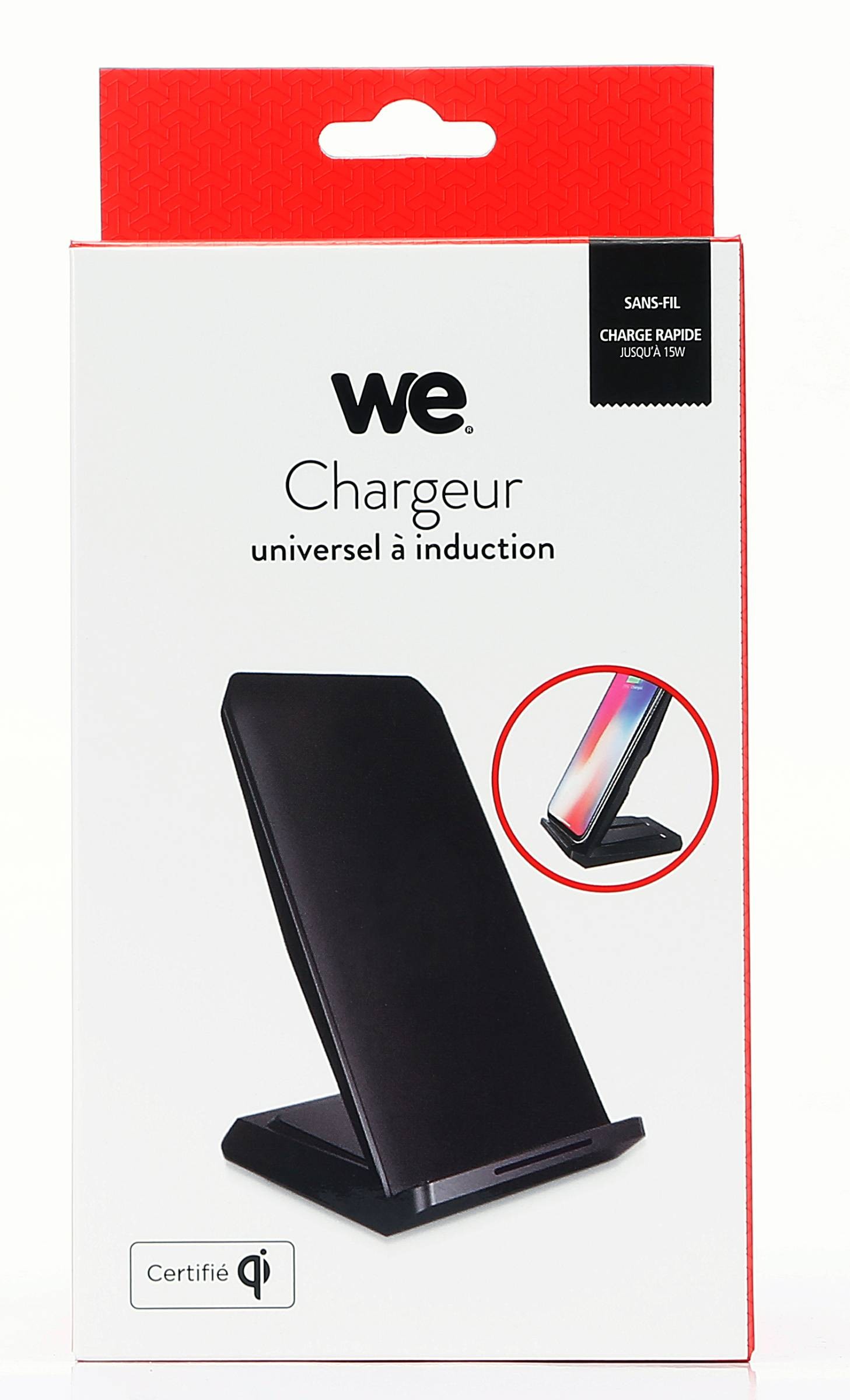 WE Chargeur induction  - WESUPINDUCUNIV15W
