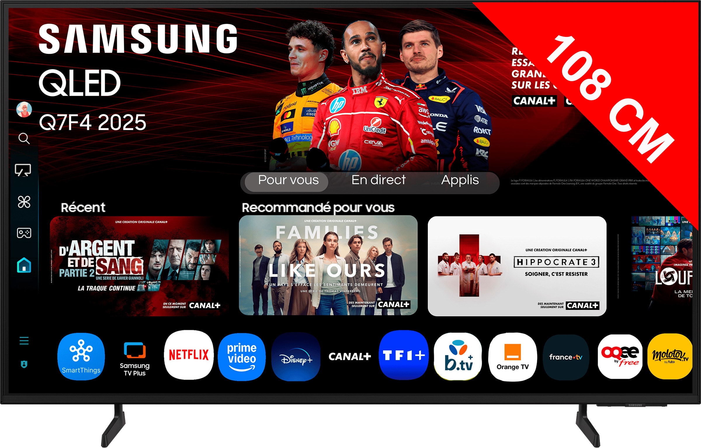 TV QLED 4K 108 cm SAMSUNG - TQ43Q7F4 TV QLED 4K 108 cm SAMSUNG - TQ43Q7F4