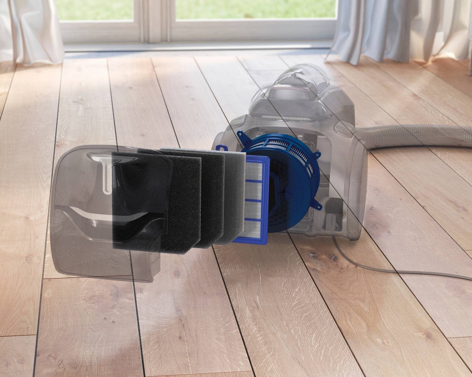 Aspirateur traîneau ELECTROLUX sans sac Pure C9 500W Noir - PC91GREEN Aspirateur traîneau ELECTROLUX sans sac Pure C9 500W Noir - PC91GREEN
